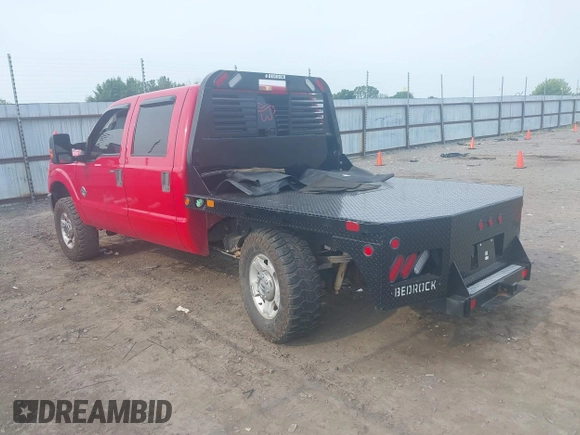 2015 Ford F-250 Lariat with VIN 1FT7W2BT7FEB63210, listed as a IAAI auction lot 39905045 with 213,169 mi miles and . Bid and sale history available at DreamBid. Image 3.