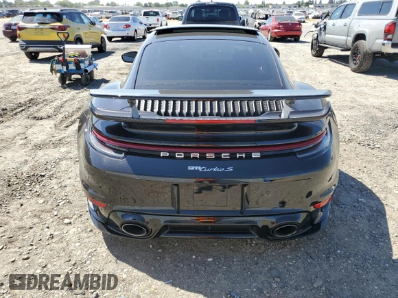 2022 Porsche 911 Turbo S z VIN WP0AD2A91NS255804, wystawiony jako Copart lot #56250395 z przebiegiem 5 193 mil mil oraz Szkoda całkowita • Salvage title. Historia ofert i sprzedaży dostępna na DreamBid. Obrazek 6.