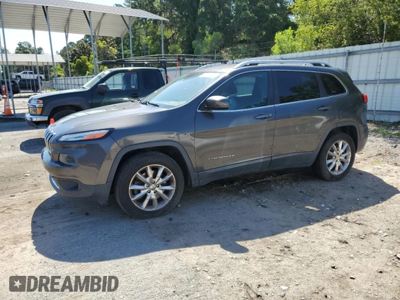 2014 Jeep Cherokee Limited with VIN 1C4PJMDB3EW249699, listed as a Copart auction lot 55488645 with 153,059 mi miles and Clean Title. Bid and sale history available at DreamBid. Image 1.
