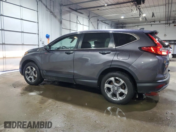 2019 Honda CR-V EX with VIN 7FARW2H58KE013377, listed as a Copart auction lot 46829085 with 85,300 mi miles and Salvage Title. Bid and sale history available at DreamBid. Image 2.