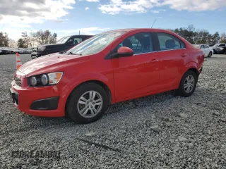 2015 Chevrolet Sonic LT with VIN 1G1JC5SH5F4198290, listed as a Copart auction lot 81277654 with 91,396 mi miles and Salvage Title. Bid and sale history available at DreamBid. Image 1.