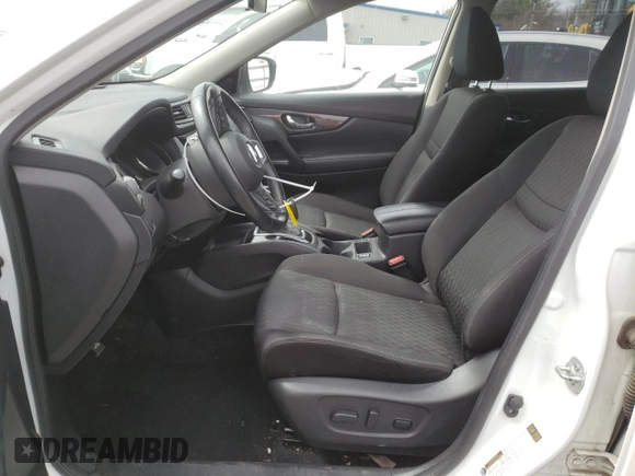 2019 Nissan Rogue SV with VIN JN8AT2MT4KW250860, listed as a Copart auction lot 49810125 with 38,720 mi miles and Salvage Title. Bid and sale history available at DreamBid. Image 7.