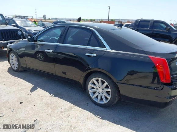 2015 Cadillac CTS Sedan RWD with VIN 1G6AP5SX3F0136786, listed as a IAAI auction lot 41992006 with 98,160 mi miles. Bid and sale history available at carsss.com. Image 3.