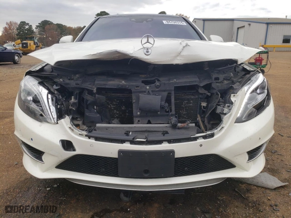 2014 Mercedes-Benz S-Class S 550 with VIN WDDUG8FB8EA033338, listed as a Copart auction lot 84756314 with 82,468 mi miles and Salvage Title. Bid and sale history available at carsss.com. Image 5.