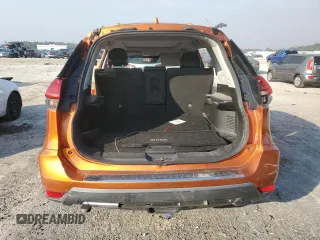 2017 Nissan Rogue SV with VIN 5N1AT2MT5HC845492, listed as a Copart auction lot 43033955 with 115,205 mi miles and Salvage Title. Bid and sale history available at carsss.com. Image 6.