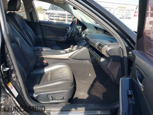 2015 Lexus IS 350 with VIN JTHBE1D20F5015443, listed as a IAAI auction lot 41792413 with 108,409 mi miles and . Bid and sale history available at DreamBid. Image 5.