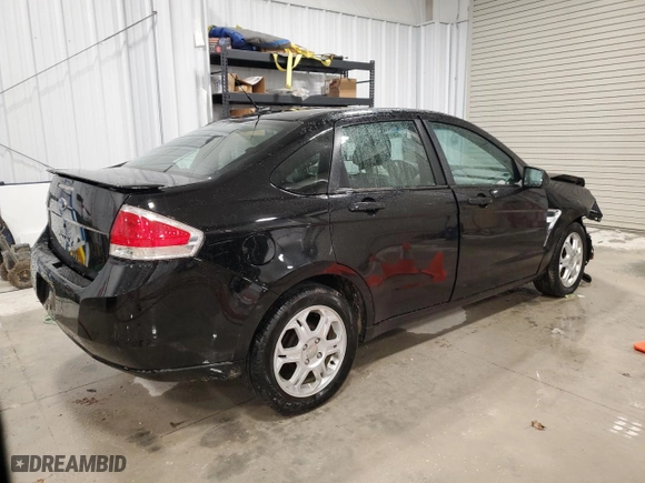 2008 Ford Focus SE with VIN 1FAHP35NX8W207921, listed as a Copart auction lot 49667725 with 143,973 mi miles and Clean Title. Bid and sale history available at carsss.com. Image 3.