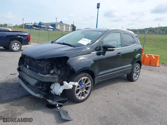 2019 Ford EcoSport Titanium with VIN MAJ6S3KLXKC307700, listed as a IAAI auction lot 40267174 with 72,178 mi miles. Bid and sale history available at carsss.com. Image 17.