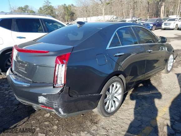 2018 Cadillac ATS Sedan RWD with VIN 1G6AA5RX8J0104318, listed as a IAAI auction lot 41624747 with 73,836 mi miles. Bid and sale history available at carsss.com. Image 4.