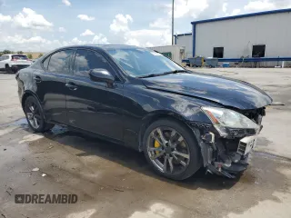 2008 Lexus IS 350 with VIN JTHBE262082013571, listed as a Copart auction lot 61582565 with 106,857 mi miles and Salvage title. Bid and sale history available at DreamBid. Image 4.