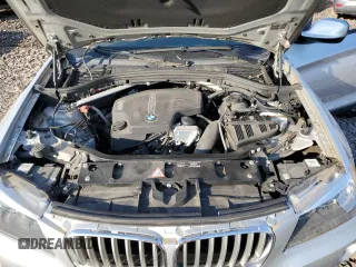 2013 BMW X3 xDrive28i with VIN 5UXWX9C53D0A21403, listed as a Copart auction lot 53545535 with 61,528 mi miles and Salvage Title. Bid and sale history available at carsss.com. Image 12.