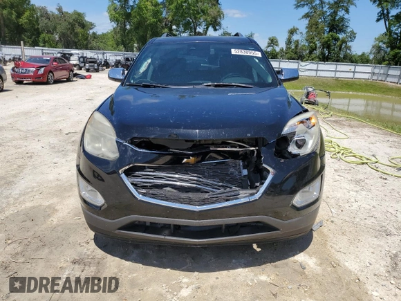 2016 Chevrolet Equinox LTZ with VIN 2GNALDEK7G1175171, listed as a Copart auction lot 52838955 with 148,100 mi miles and Salvage Title. Bid and sale history available at carsss.com. Image 5.