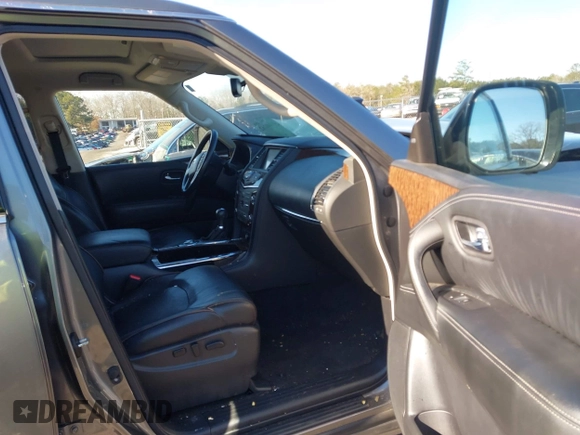 2020 Nissan Armada SV with VIN JN8AY2ND6L9107451, listed as a IAAI auction lot 41440162 with 101,737 mi miles. Bid and sale history available at carsss.com. Image 5.