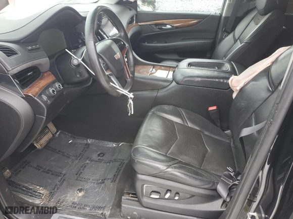 2015 Cadillac Escalade Luxury with VIN 1GYS4MKJXFR693023, listed as a Copart auction lot 45357655 with 98,354 mi miles and Salvage Title. Bid and sale history available at carsss.com. Image 7.