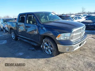 2018 Ram 1500 Big Horn with VIN 1C6RR7LG7JS333193, listed as a IAAI auction lot 41349921 with 87,421 mi miles. Bid and sale history available at carsss.com. Image 1.