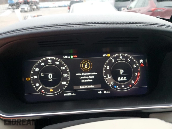 2019 Land Rover Range Rover z VIN SALGS2RE8KA521945, wystawiony jako Copart lot #83373764 z przebiegiem 80 330 mil mil oraz Szkoda całkowita • Salvage title. Historia ofert i sprzedaży dostępna na DreamBid. Obrazek 9.