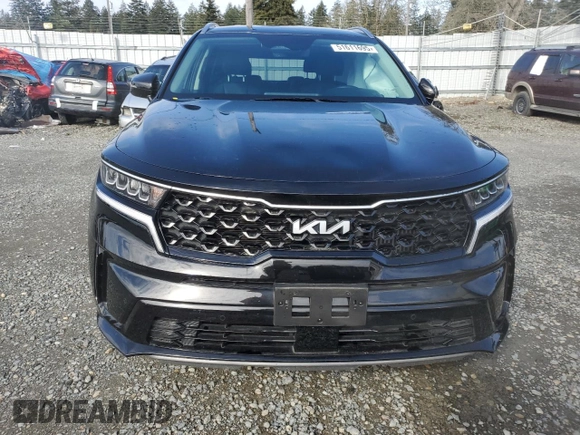 2023 Kia Sorento EX z VIN KNDRHDLG1P5158036, wystawiony jako Copart lot #51611695 z przebiegiem 34 057 mil mil oraz Czysty tytuł • Clean title. Historia ofert i sprzedaży dostępna na DreamBid. Obrazek 5.