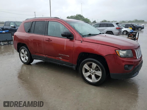 2016 Jeep Compass Sport with VIN 1C4NJCBA8GD568817, listed as a Copart auction lot 52031065 with 120,394 mi miles and Clean Title. Bid and sale history available at DreamBid. Image 4.