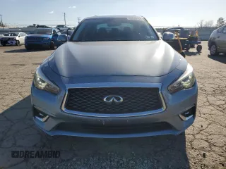 2019 Infiniti Q50 Luxe z VIN JN1EV7AR4KM554346, wystawiony jako Copart lot #53628745 z przebiegiem 57 795 mil mil oraz Szkoda całkowita • Salvage title. Historia ofert i sprzedaży dostępna na DreamBid. Obrazek 5.