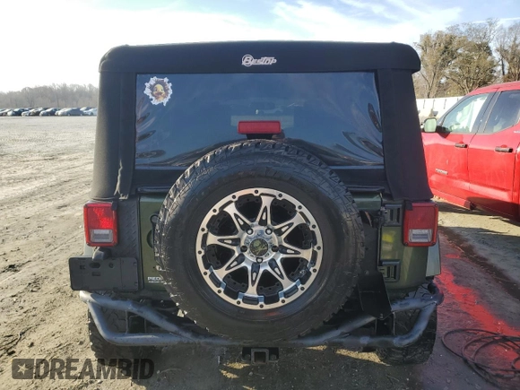2008 Jeep Wrangler Unlimited Rubicon with VIN 1J8GA69168L591643, listed as a Copart auction lot 83655374 with 140,309 mi miles and Salvage Title. Bid and sale history available at carsss.com. Image 6.
