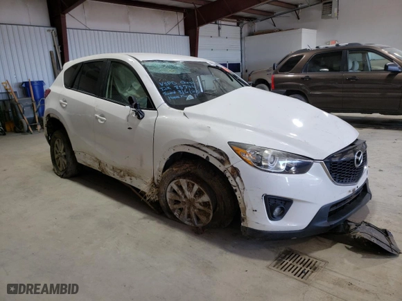 2015 Mazda CX-5 Touring with VIN JM3KE4CYXF0542340, listed as a Copart auction lot 49384655 with 0 mi miles and Salvage Title. Bid and sale history available at carsss.com. Image 4.