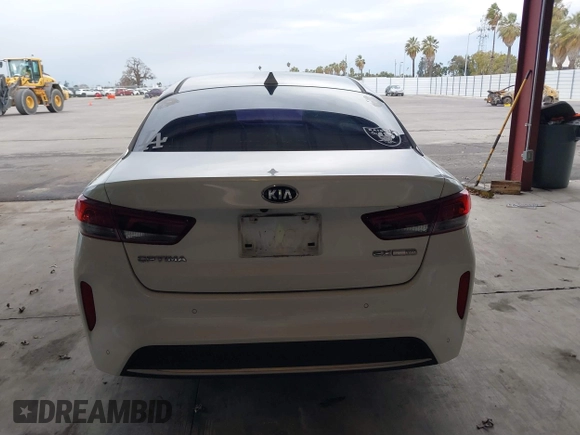 2020 Kia Optima Hybrid EX with VIN KNAGU4LE0L5037393, listed as a IAAI auction lot 41507670 with 54,928 mi miles. Bid and sale history available at carsss.com. Image 16.