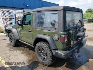 2021 Jeep Wrangler Sport с VIN 1C4GJXAG9MW557699, выставлен на аукционе Copart как лот 59776105 с пробегом 71 754 миль миль и На запчасти • Non repairable. История ставок и продаж доступна на DreamBid. Изображение 2.