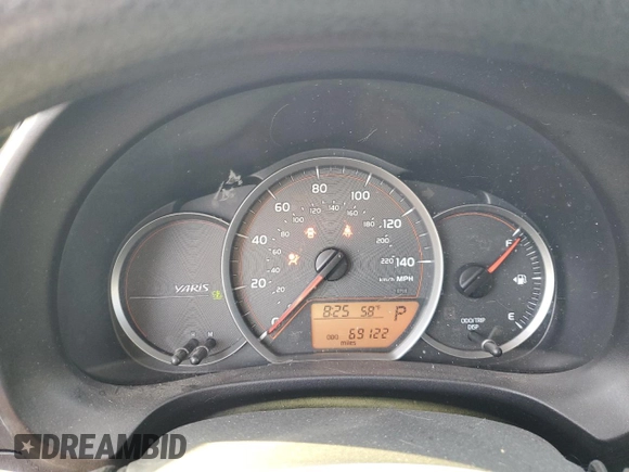 2012 Toyota Yaris L z VIN JTDKTUD33CD541021, wystawiony jako Copart lot #49515845 z przebiegiem 69 122 mil mil oraz Szkoda całkowita • Salvage title. Historia ofert i sprzedaży dostępna na DreamBid. Obrazek 9.