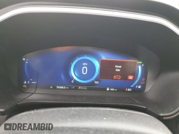 2020 Ford Escape SE Sport Hybrid with VIN 1FMCU0BZ9LUC29685, listed as a Copart auction lot 80930124 with 79,388 mi miles and Salvage title. Bid and sale history available at DreamBid. Image 9.