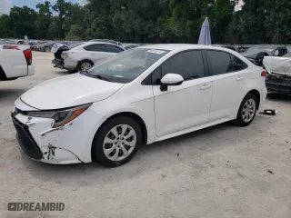 2020 Toyota Corolla LE with VIN JTDEPRAE1LJ104849, listed as a Copart auction lot 60614074 with 83,042 mi miles and Salvage Title. Bid and sale history available at carsss.com. Image 1.