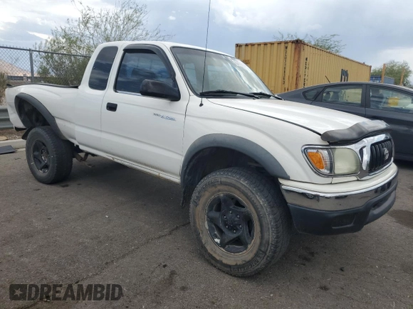 2002 Toyota Tacoma with VIN 5TEWM72NX2Z087098, listed as a Copart auction lot 63470295 with 193,784 mi miles and Salvage title. Bid and sale history available at DreamBid. Image 4.