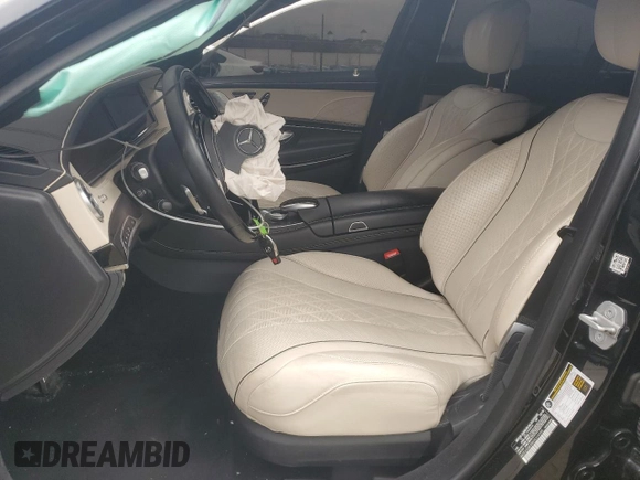2017 Mercedes-Benz S 550 with VIN WDDUG8FB8HA314995, listed as a Copart auction lot 47181875 with 66,830 mi miles and Salvage Title. Bid and sale history available at carsss.com. Image 7.