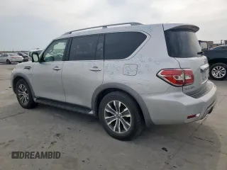 2019 Nissan Armada SL z VIN JN8AY2ND6K9092271, wystawiony jako Copart lot #53181405 z przebiegiem 139 739 mil mil oraz Szkoda całkowita • Salvage title. Historia ofert i sprzedaży dostępna na DreamBid. Obrazek 2.