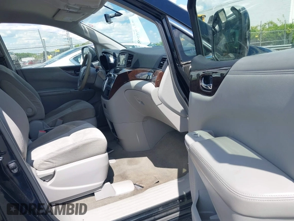 2015 Nissan Quest SV z VIN JN8AE2KP9F9124482, wystawiony jako IAAI lot #42195908 z przebiegiem 122 769 mil mil oraz . Historia ofert i sprzedaży dostępna na DreamBid. Obrazek 5.