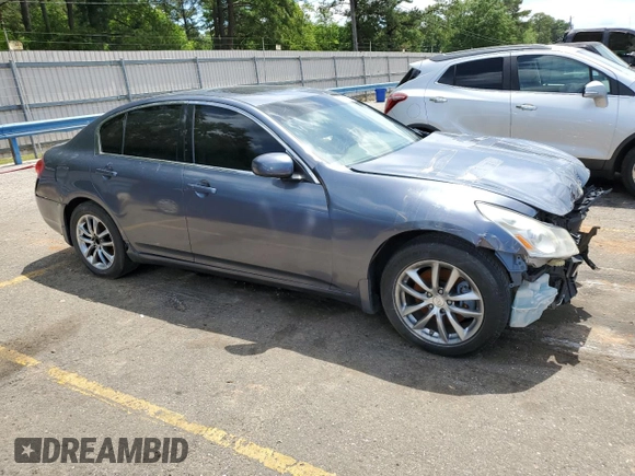 2008 Infiniti G35 with VIN JNKBV61E18M205983, listed as a Copart auction lot 51067304 with 124,945 mi miles and Clean Title. Bid and sale history available at DreamBid. Image 4.