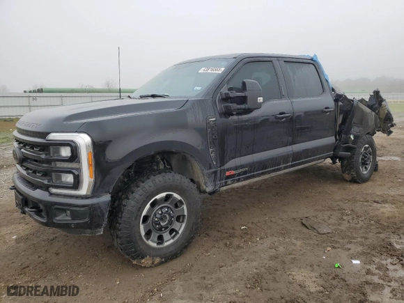 2023 Ford Super Duty F-250 SRW XL with VIN 1FT8W2BM3PEE03805, listed as a Copart auction lot 43816565 with 49,440 mi miles and Salvage Title. Bid and sale history available at carsss.com. Image 1.