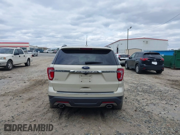 2018 Ford Explorer XLT with VIN 1FM5K7D8XJGA23931, listed as a IAAI auction lot 41845181 with 38,059 mi miles and . Bid and sale history available at DreamBid. Image 16.