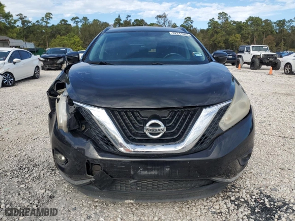 2016 Nissan Murano S with VIN 5N1AZ2MG6GN119323, listed as a Copart auction lot 82241094 with 182,973 mi miles and Salvage Title. Bid and sale history available at carsss.com. Image 5.