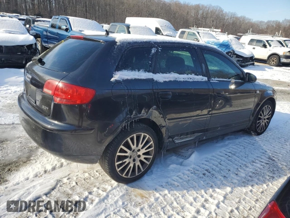 2008 Audi A3 z VIN WAUNE78P38A179896, wystawiony jako Copart lot #88342215 z przebiegiem 167 081 mil mil oraz Szkoda całkowita • Salvage title. Historia ofert i sprzedaży dostępna na DreamBid. Obrazek 3.