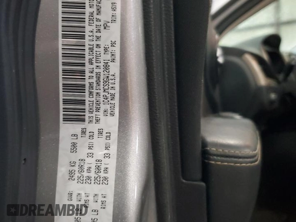 2016 Jeep Cherokee Latitude with VIN 1C4PJMCS9GW120841, listed as a Copart auction lot 48255885 with 136,934 mi miles and Clean Title. Bid and sale history available at carsss.com. Image 14.