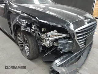 2017 Genesis G80 3.8L z VIN KMHGN4JE4HU175479, wystawiony jako IAAI lot #42161608 z przebiegiem 118 066 mil mil oraz . Historia ofert i sprzedaży dostępna na DreamBid. Obrazek 6.