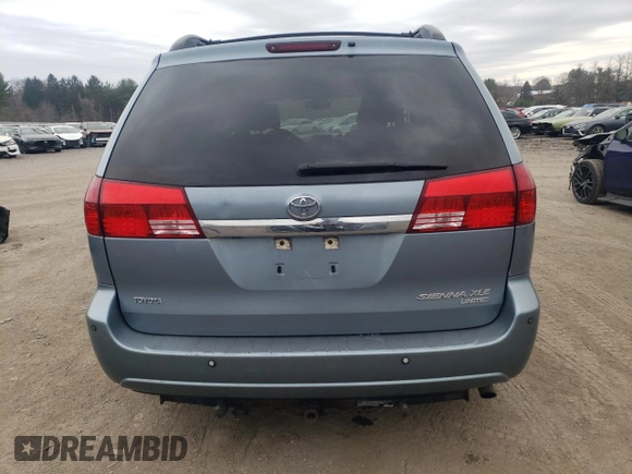 2004 Toyota Sienna XLE with VIN 5TDZA22C74S131985, listed as a Copart auction lot 49000605 with 225,254 mi miles and Clean Title. Bid and sale history available at DreamBid. Image 6.