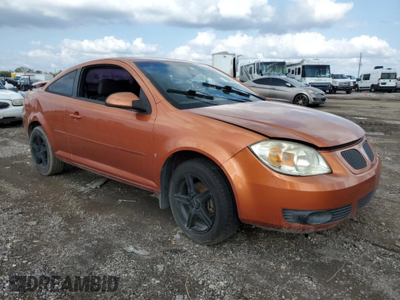 2007 Pontiac G5 with VIN 1G2AL18F077154692, listed as a Copart auction lot 79685344 with 0 mi miles and Salvage Title. Bid and sale history available at carsss.com. Image 4.