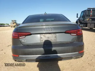 2019 Audi A4 Premium z VIN WAUGMAF47KA034871, wystawiony jako Copart lot #52185025 z przebiegiem 58 636 mil mil oraz Czysty tytuł • Clean title. Historia ofert i sprzedaży dostępna na DreamBid. Obrazek 6.