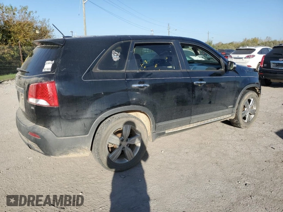 2012 Kia Sorento EX with VIN 5XYKUCA66CG305700, listed as a Copart auction lot 75242524 with 0 mi miles and Salvage Title. Bid and sale history available at carsss.com. Image 3.