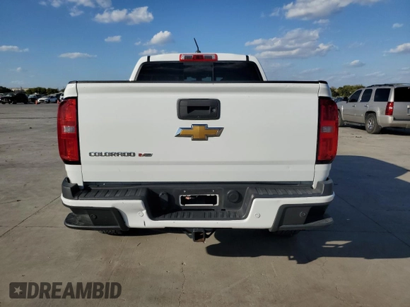 2019 Chevrolet Colorado 2WD Z71 with VIN 1GCGSDEN7K1114966, listed as a Copart auction lot 77464984 with 72,072 mi miles and Salvage Title. Bid and sale history available at carsss.com. Image 6.