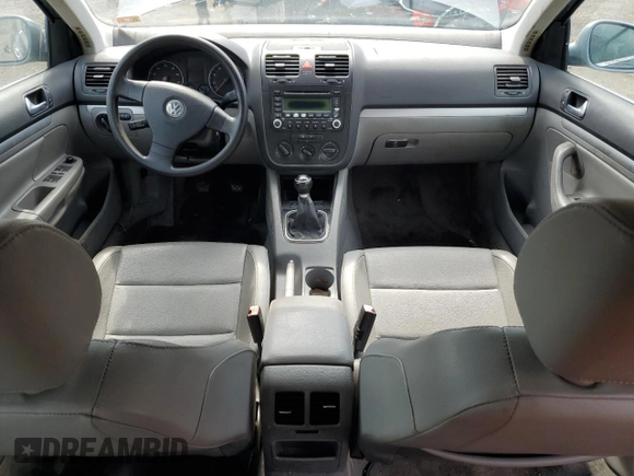 2006 Volkswagen Jetta 2.5L with VIN 3VWRF71K36M714139, listed as a Copart auction lot 51756475 with 137,165 mi miles and Salvage title. Bid and sale history available at DreamBid. Image 8.