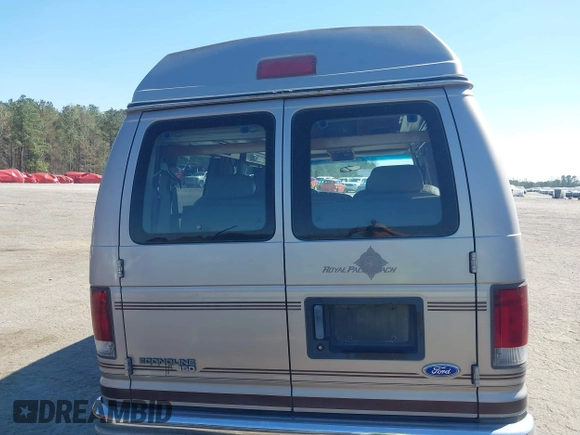 1995 Ford Econoline Cargo with VIN 1FDEE14N3SHB67245, listed as a IAAI auction lot 41899095 with 200,078 mi miles and . Bid and sale history available at carsss.com. Image 16.
