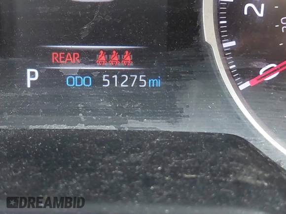 2021 Toyota RAV4 LE with VIN 2T3G1RFV5MW158239, listed as a IAAI auction lot 42602305 with 51,275 mi miles and . Bid and sale history available at DreamBid. Image 15.