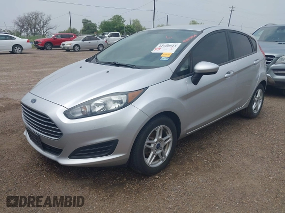 2019 Ford Fiesta SE with VIN 3FADP4EJ5KM142680, listed as a IAAI auction lot 41920513 with 92,902 mi miles. Bid and sale history available at carsss.com. Image 2.